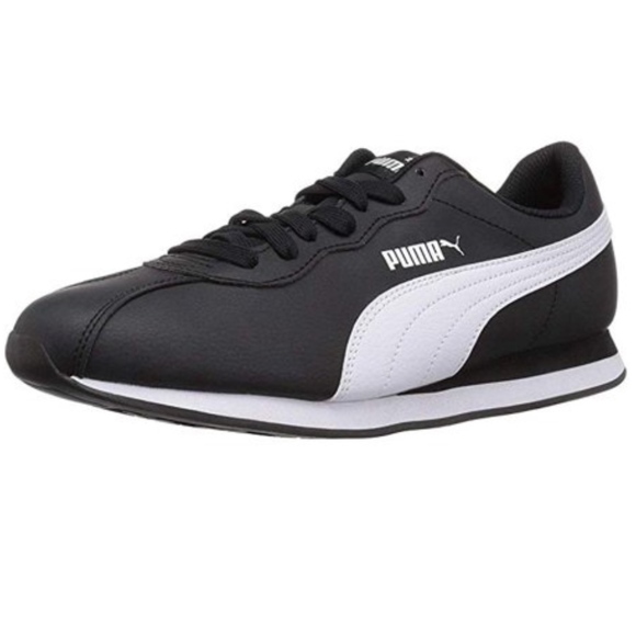 Puma | Shoes | Puma Mens Athletic Shoes Sneakers Black White New | Poshmark